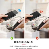 Slim RFID Blocking Metal Card Holder thumbnail 6