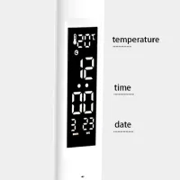 Foldable LED Desk Lamp with Alarm Clock thumbnail 2