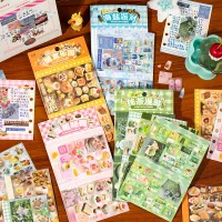 4pc Kawaii Scrapbook Sticker Set thumbnail 1