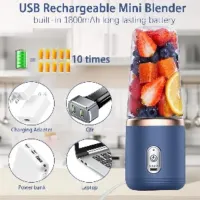 Portable USB Blender 400ML thumbnail 4