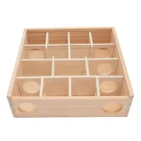 Wooden Hamster Tunnel Maze Hideout thumbnail 5
