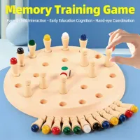 Memory Chess Matching Family Board Game thumbnail 1