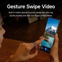 R12 Smart Ring with Touch Display thumbnail 4