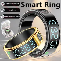 R12 Smart Ring with Touch Display thumbnail 1