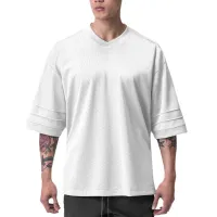 Men's Oversized Mesh Gym Tee thumbnail 1