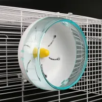 Silent Transparent Hamster Wheel thumbnail 5