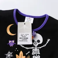 Girls Pumpkin Skull Princess Dress thumbnail 5