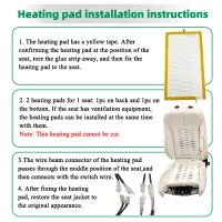 Universal 2-Seat Car Seat Heater Kit thumbnail 4