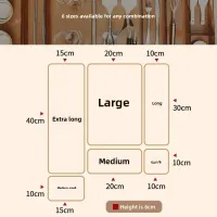 Transparent Kitchen Drawer Dividers thumbnail 2