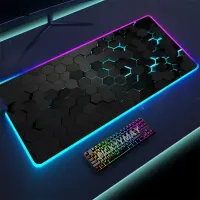 XXL RGB Gaming Mouse Pad - 12 LED Lights thumbnail 2