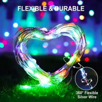 Solar Fairy String Lights - 8 Modes thumbnail 3