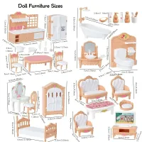 Dollhouse Furniture Accessories Set thumbnail 2