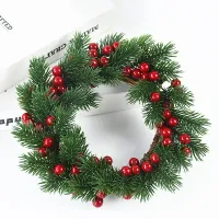 Christmas Berry Pine Cone Holly Branches thumbnail 4