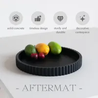 Round Silicone Vanity Tray Matte Finish thumbnail 2