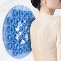 Silicone Bath Brush Suction Cup Scrubber thumbnail 4