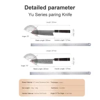 Japanese Kiritsuke Chef Knife Set thumbnail 6
