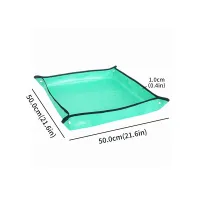 Waterproof Foldable Plant Pot Mat with Gloves thumbnail 4
