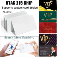 White NFC 215 Business Cards thumbnail 1