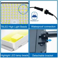 234 LED Solar Motion Sensor Lights thumbnail 6
