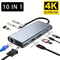 10-in-1 USB C Hub Docking Station thumbnail 1
