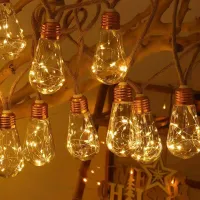 Solar LED Patio String Lights thumbnail 2