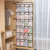 24-Pocket Wall-Mounted Shoe Organizer thumbnail 1