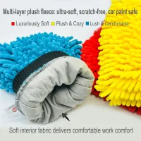 Chenille Double Sided Car Wash Mitt thumbnail 3