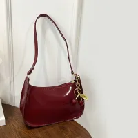 Cherry Pendant PU Leather Shoulder Bag thumbnail 3