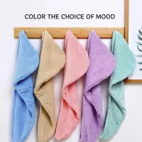 Microfiber Hair Towel Wrap Turban thumbnail 6