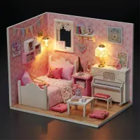 DIY Miniature Dollhouse 3D Puzzle Kit thumbnail 3