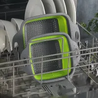 Foldable Silicone Colander Basket thumbnail 6
