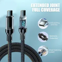 120W Dual USB C Fast Charging Cable thumbnail 2