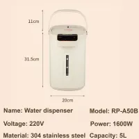 5L Smart Electric Kettle with Temp Control thumbnail 6