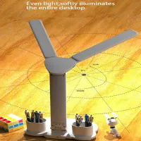 Folding LED Desk Lamp with USB Charger thumbnail 6