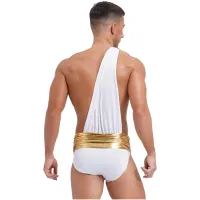 Men's Greek Gladiator Cosplay Costume thumbnail 3