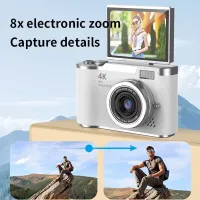 4K 48MP Vlogging Camera with Flip Screen thumbnail 2