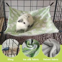 Double-Sided Guinea Pig Hammock Bed thumbnail 4