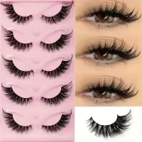 Dramatic Volume False Eyelashes 5-Pair Set thumbnail 1