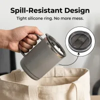 Insulated Coffee Mug with Handle thumbnail 5