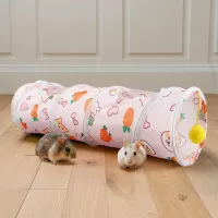 Carrot Hamster Hideout Tunnel Toy thumbnail 2