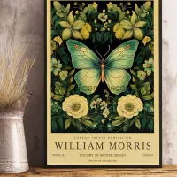 Vintage William Morris Kraft Paper Poster thumbnail 2