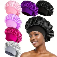 Satin Sleep Bonnet for Curly Hair thumbnail 1