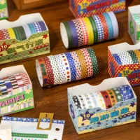 Kawaii Washi Tape Set - 10 Pcs thumbnail 1