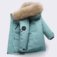 Kids Winter Padded Parka Jacket thumbnail 4