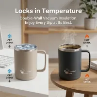 304 Stainless Steel Insulated Travel Mug thumbnail 4