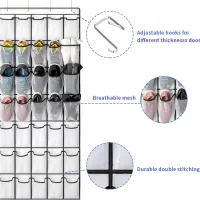 35-Pocket Wall Shoe Organizer thumbnail 2