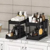 2-Tier Under Sink Sliding Organizer (2-Pack) thumbnail 5