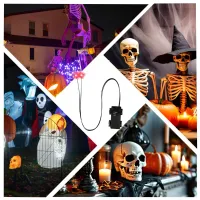 Halloween LED Glowing Eyes Timer Light thumbnail 5