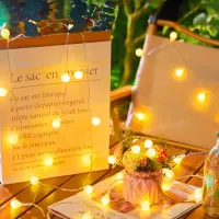 Solar Globe String Lights - 8 Modes thumbnail 6