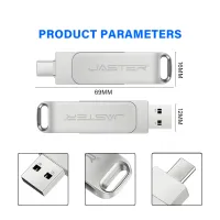 JASTER Type-C USB 3.0 Metal Flash Drive thumbnail 6